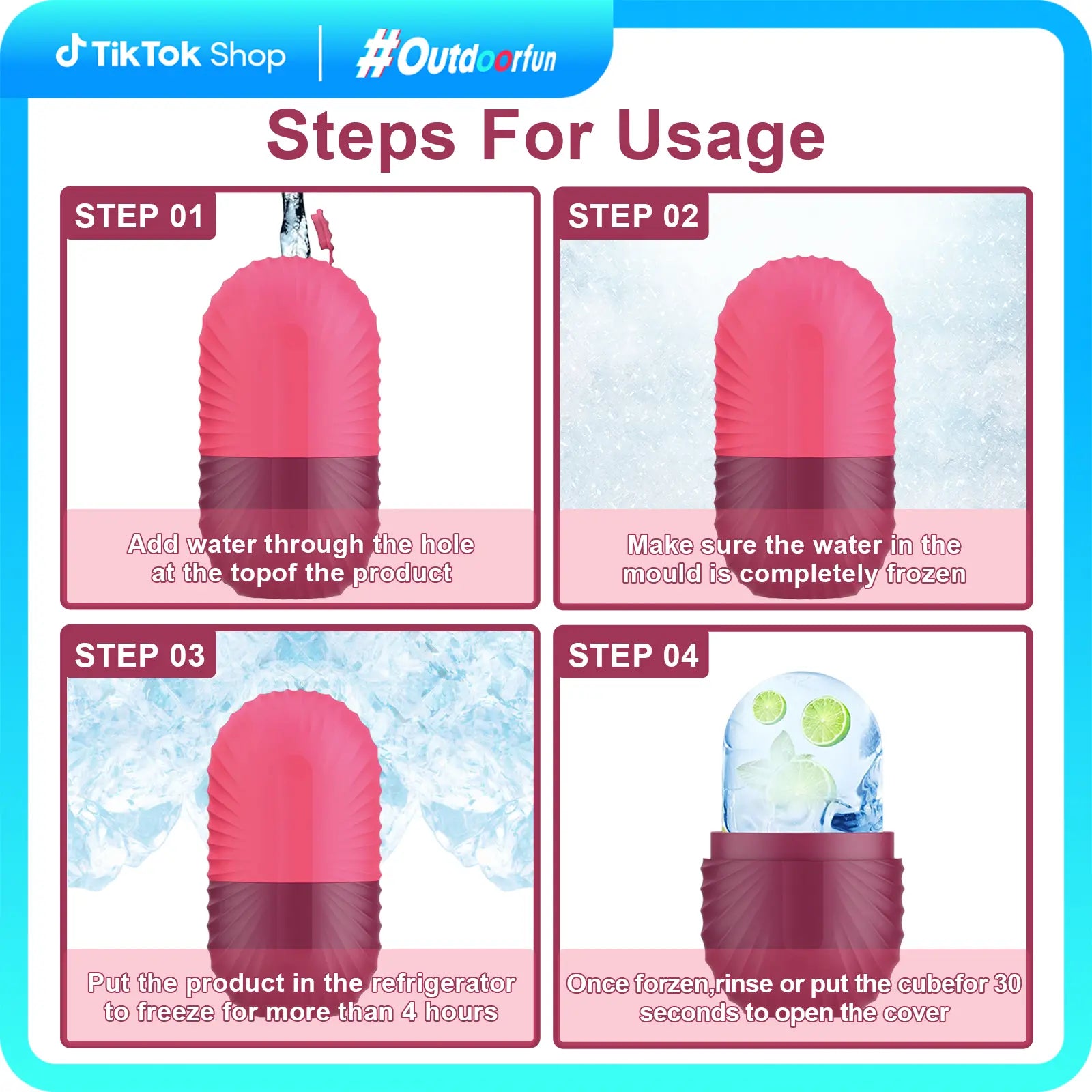 Pulse Glow Facial Ice Roller