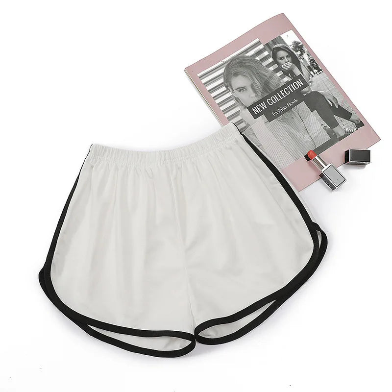 Elastic Shorts for Women, Loose Fitting, Quick Drying, Summer Thin Running, Fitness, Leisure, and anti External Wear. Instagram