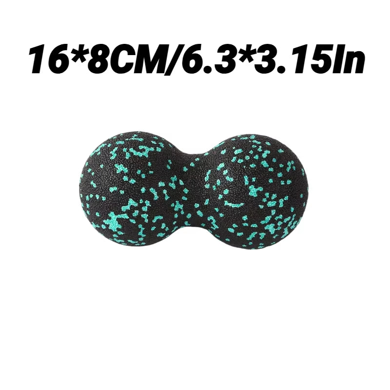 Yoga Peanut Balls Body Massage Fascia Ball Suit Foam Block High Density Muscle Relaxation Lacrosse Exercise Fitness Relieve Pain