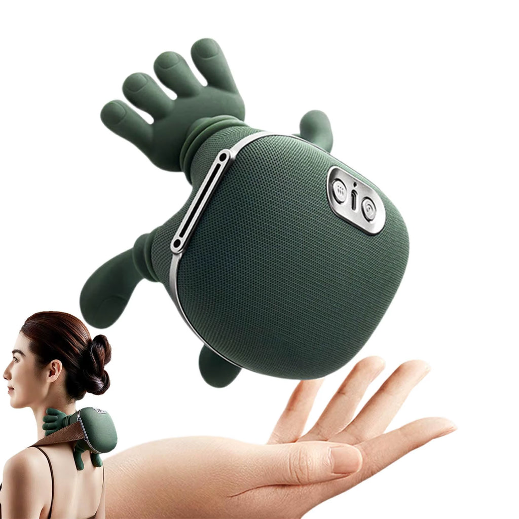 Neck & Shoulder Massager with charging cable and accessories