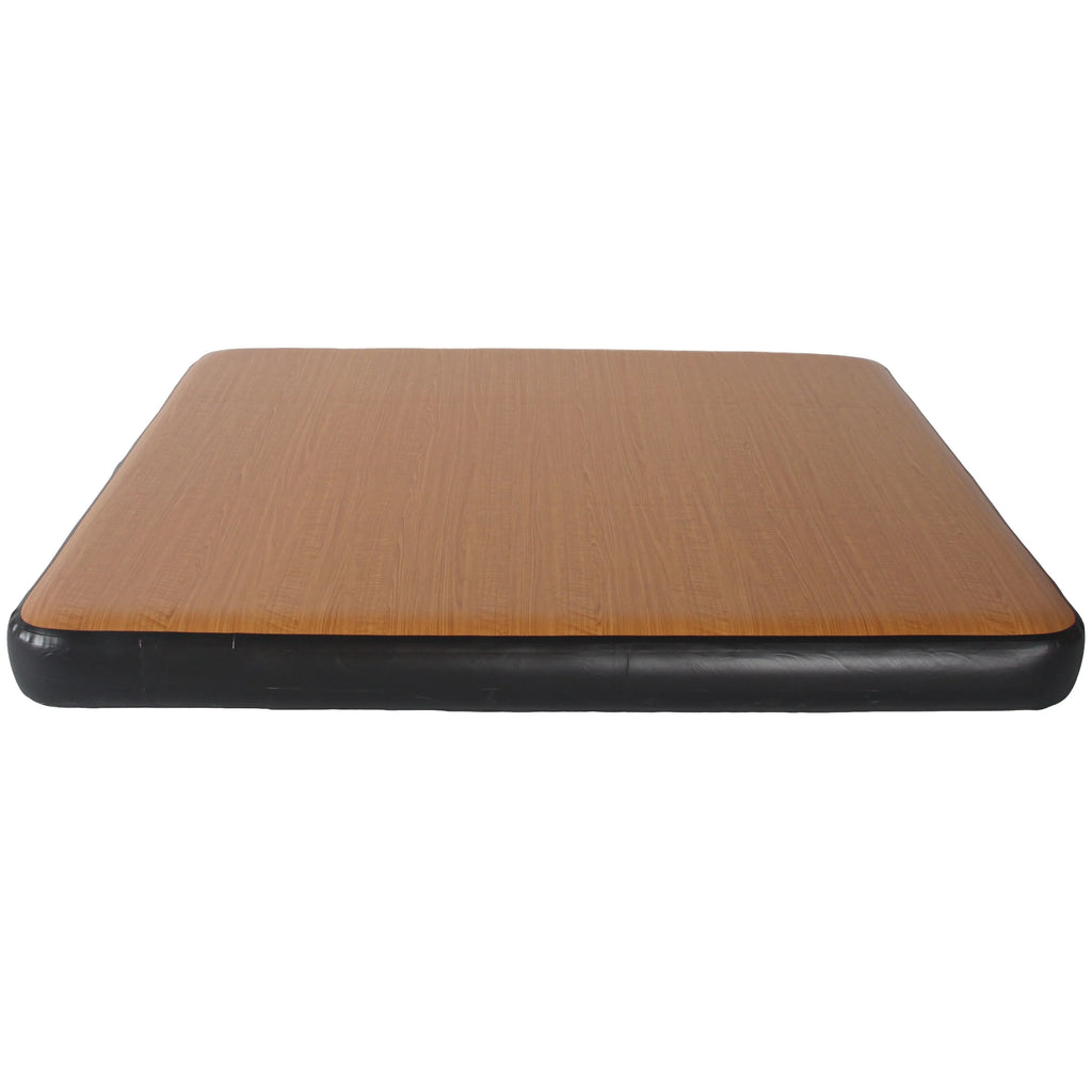 USA Warehouse Spot Portable Gymnastics PVC Low Interior Inflatable Air Bed Mattress Mat with Wire-Drawn Structure