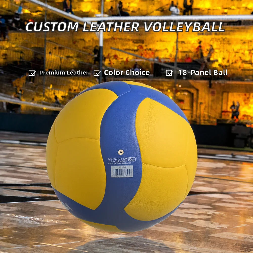 Premium Official Size Volleyball Professional Indoor Outdoor Training Match Ball Durable High Bounce Sport Equipment
