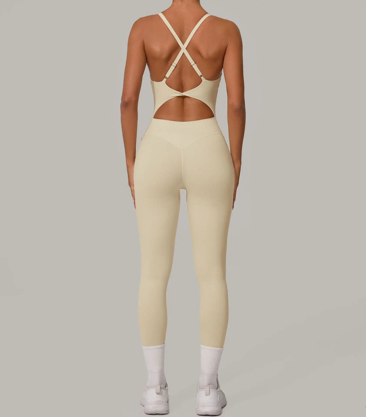 Pulse Women's Backless Yoga Jumpsuit