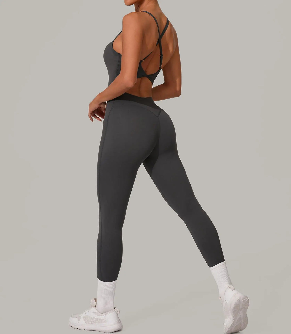 Pulse Women's Backless Yoga Jumpsuit