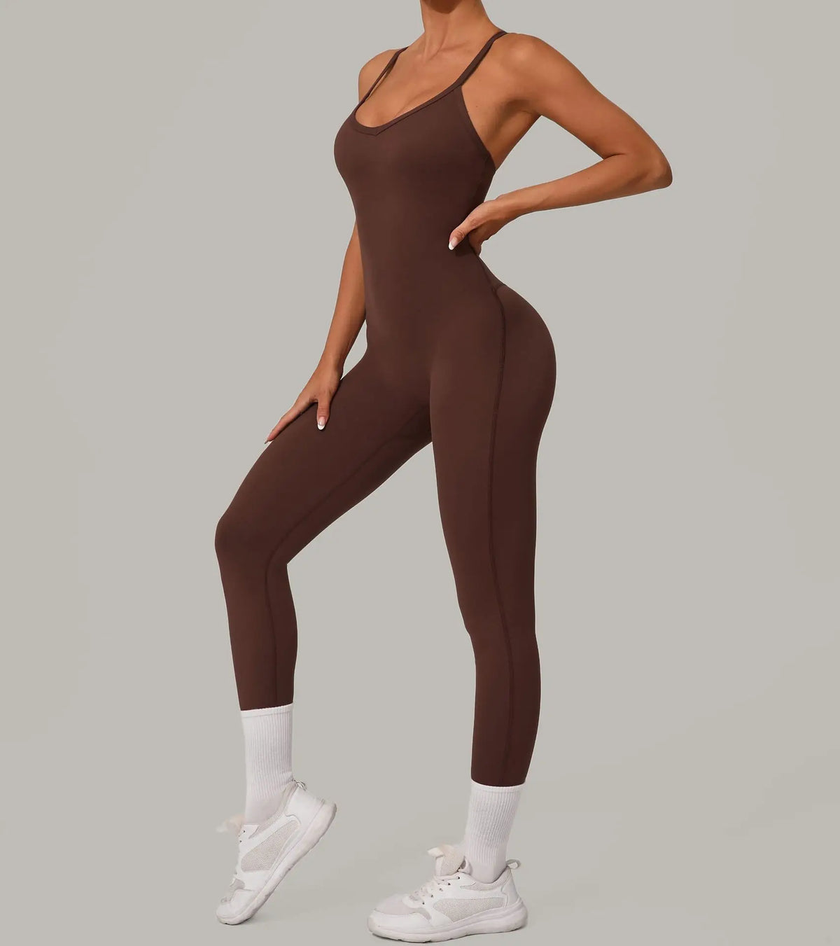 Pulse Women's Backless Yoga Jumpsuit