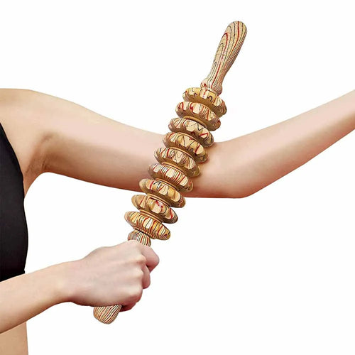 CoreRoll Wooden Muscle Roller