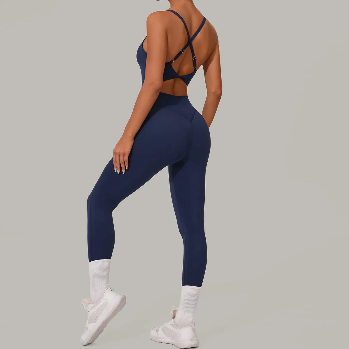 Pulse Women's Backless Yoga Jumpsuit
