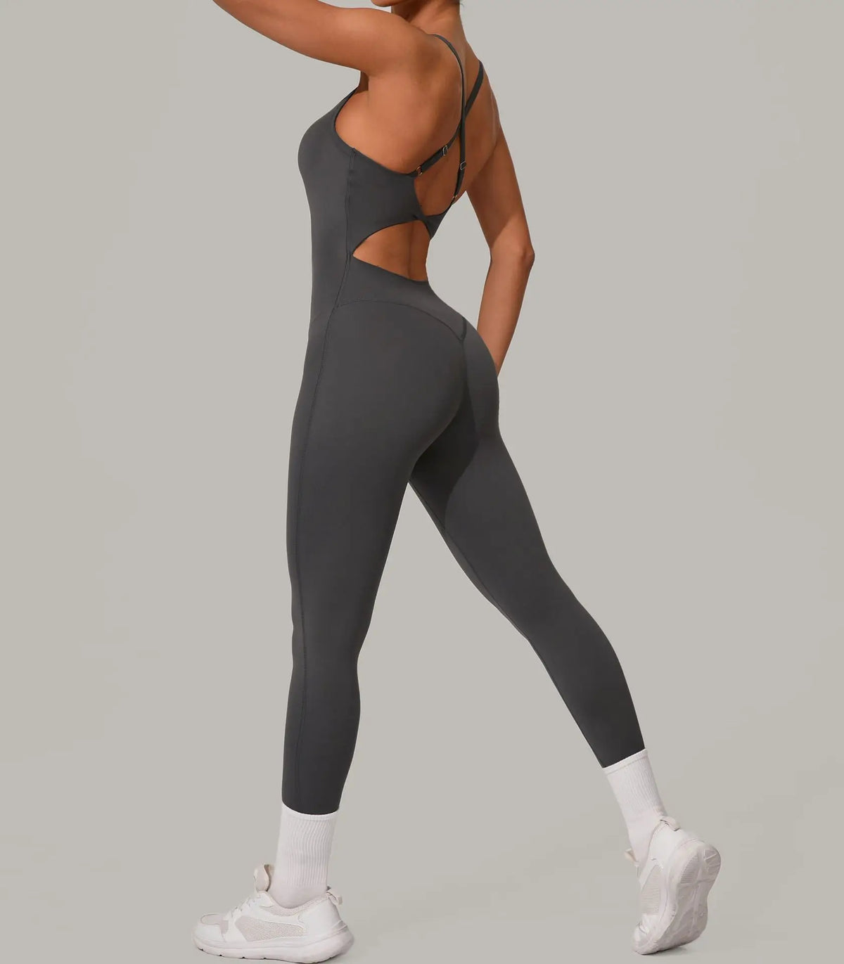 Pulse Women's Backless Yoga Jumpsuit