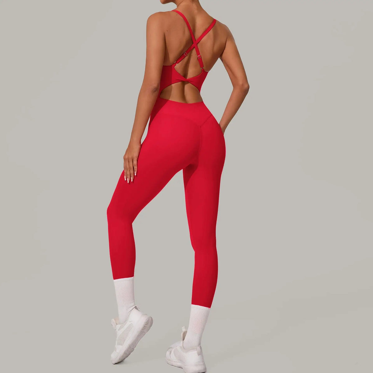 Pulse Women's Backless Yoga Jumpsuit