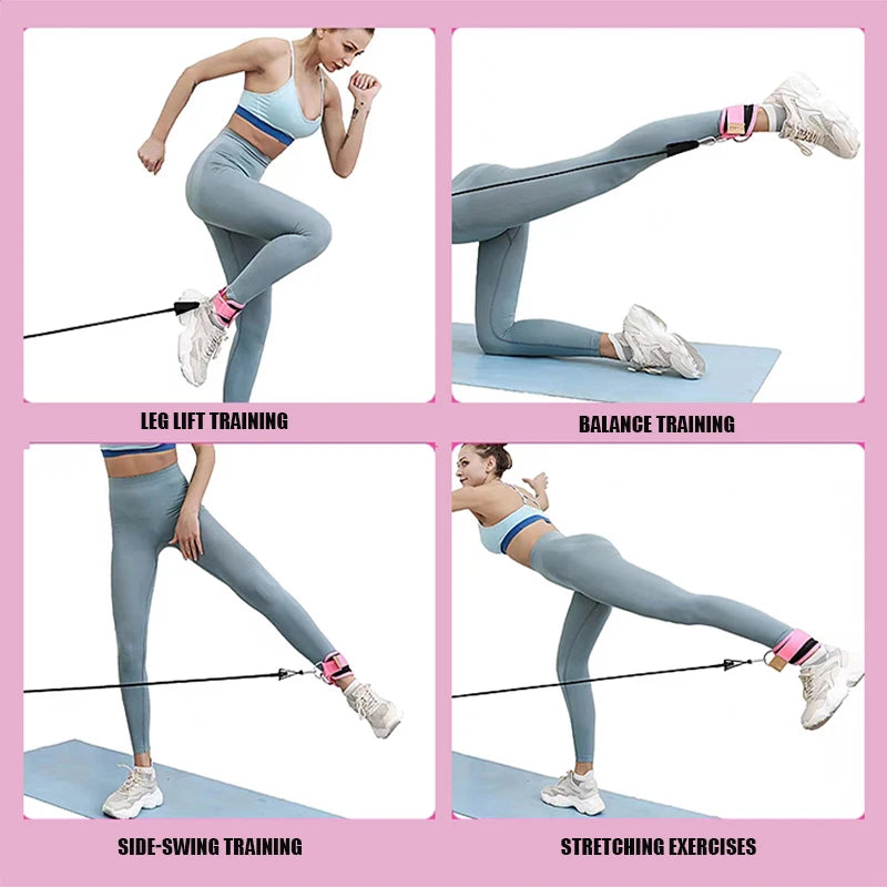 Pulse Ankle Resistance Band Set