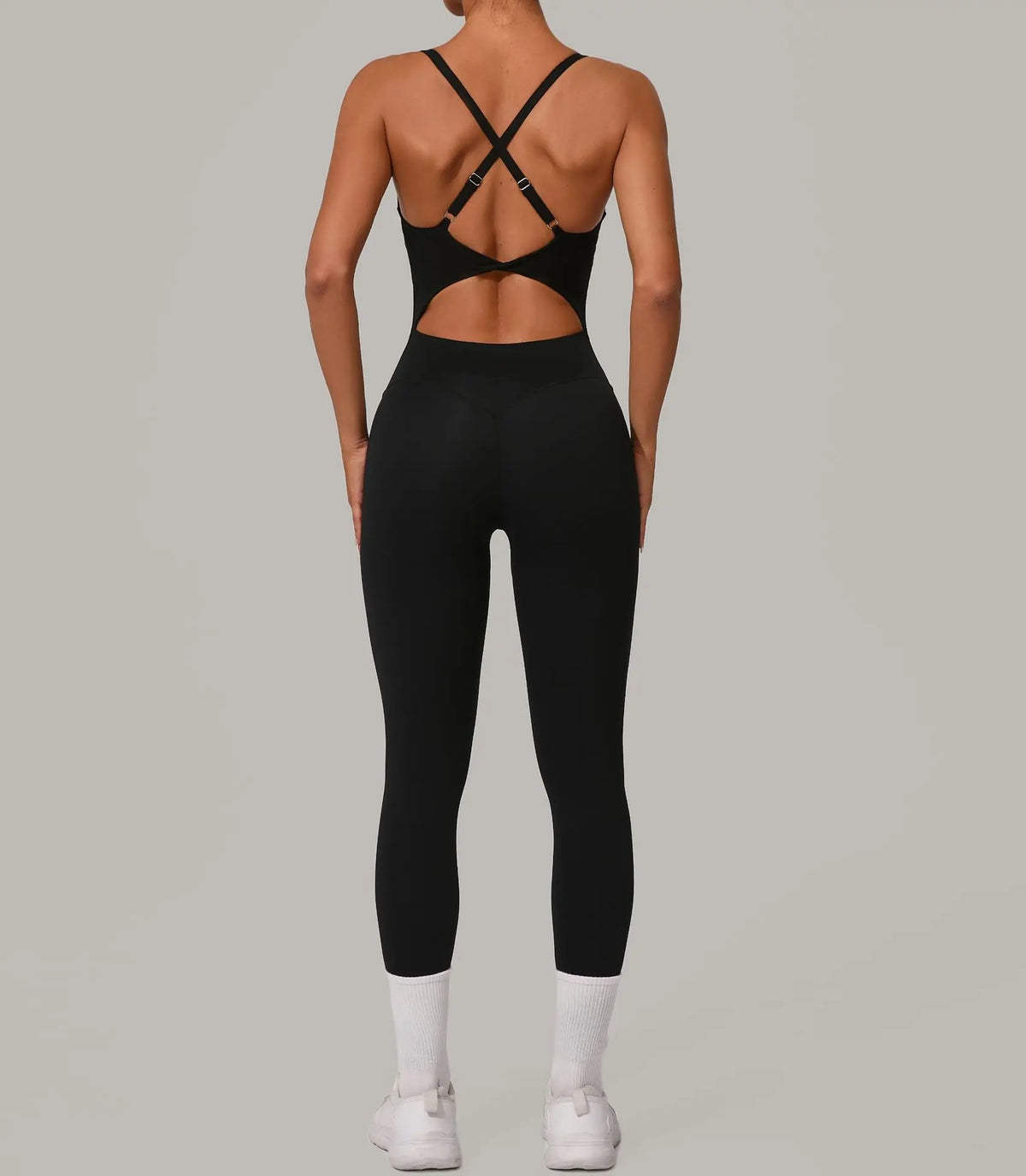 Pulse Women's Backless Yoga Jumpsuit