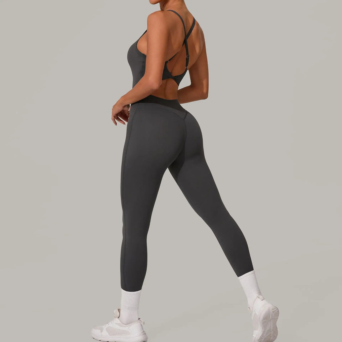 Pulse Women's Backless Yoga Jumpsuit