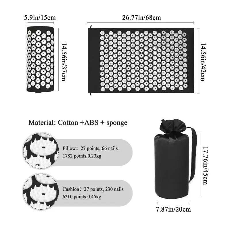 PressurePoint Acupressure Mat Set