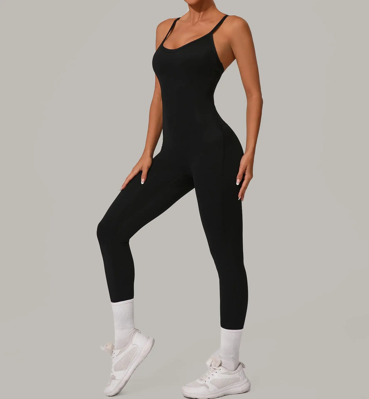 Pulse Women's Backless Yoga Jumpsuit