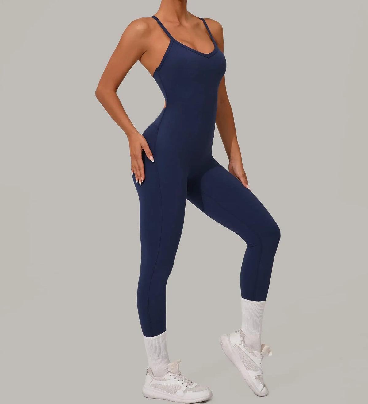 Pulse Women's Backless Yoga Jumpsuit
