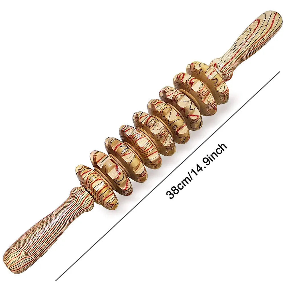 CoreRoll Wooden Muscle Roller