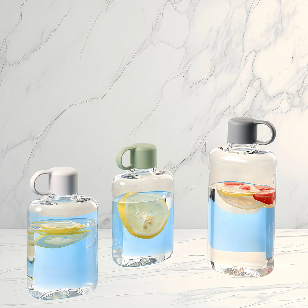 Bouteille d'eau de voyage plate Pulse