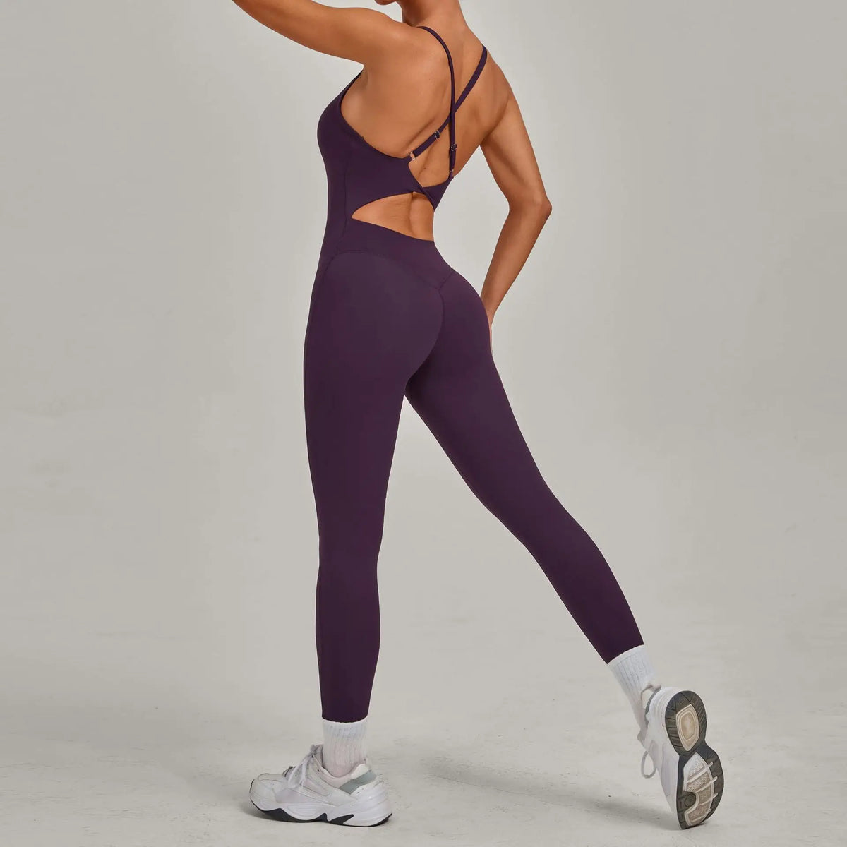 Pulse Women's Backless Yoga Jumpsuit