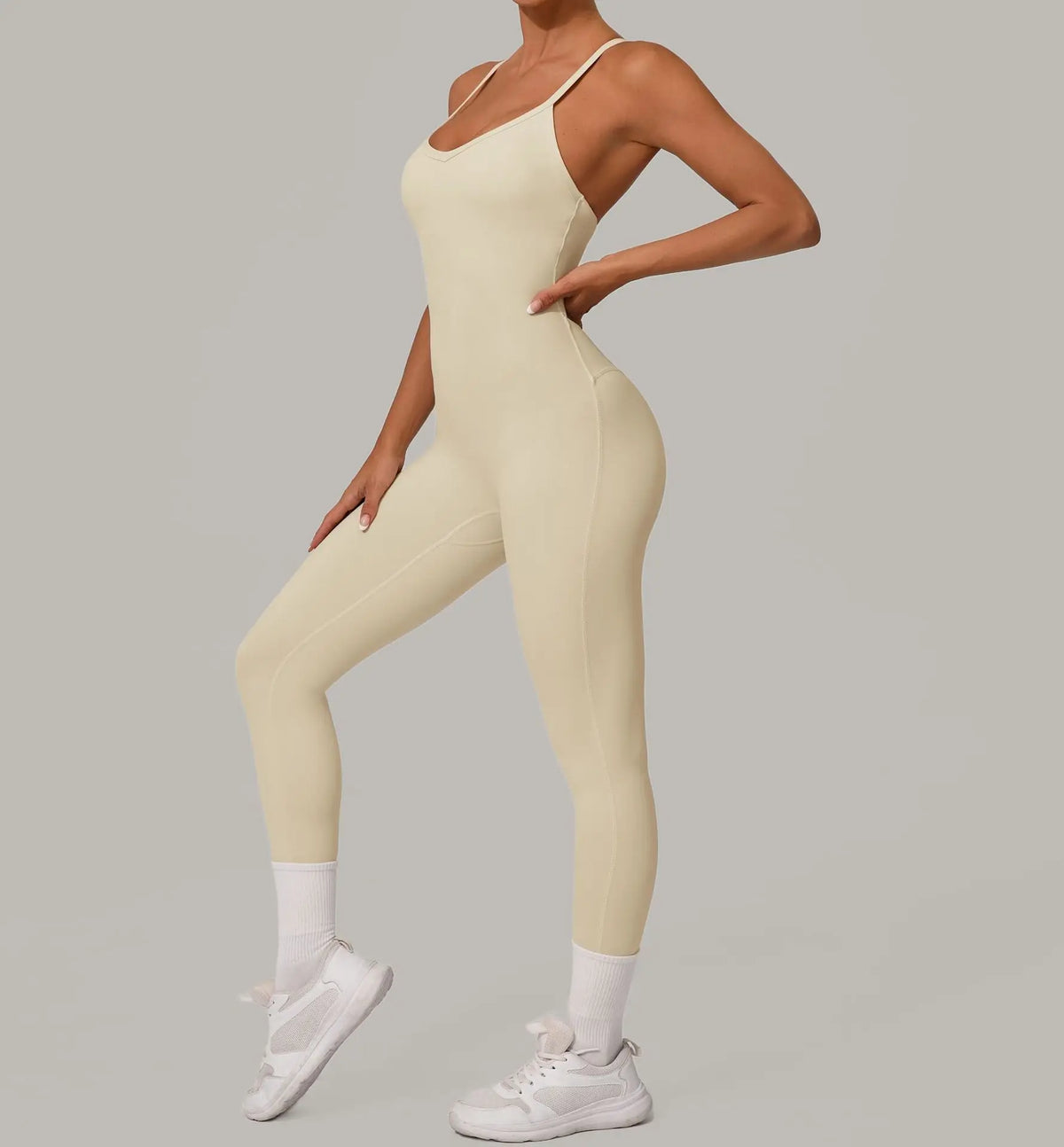 Pulse Women's Backless Yoga Jumpsuit