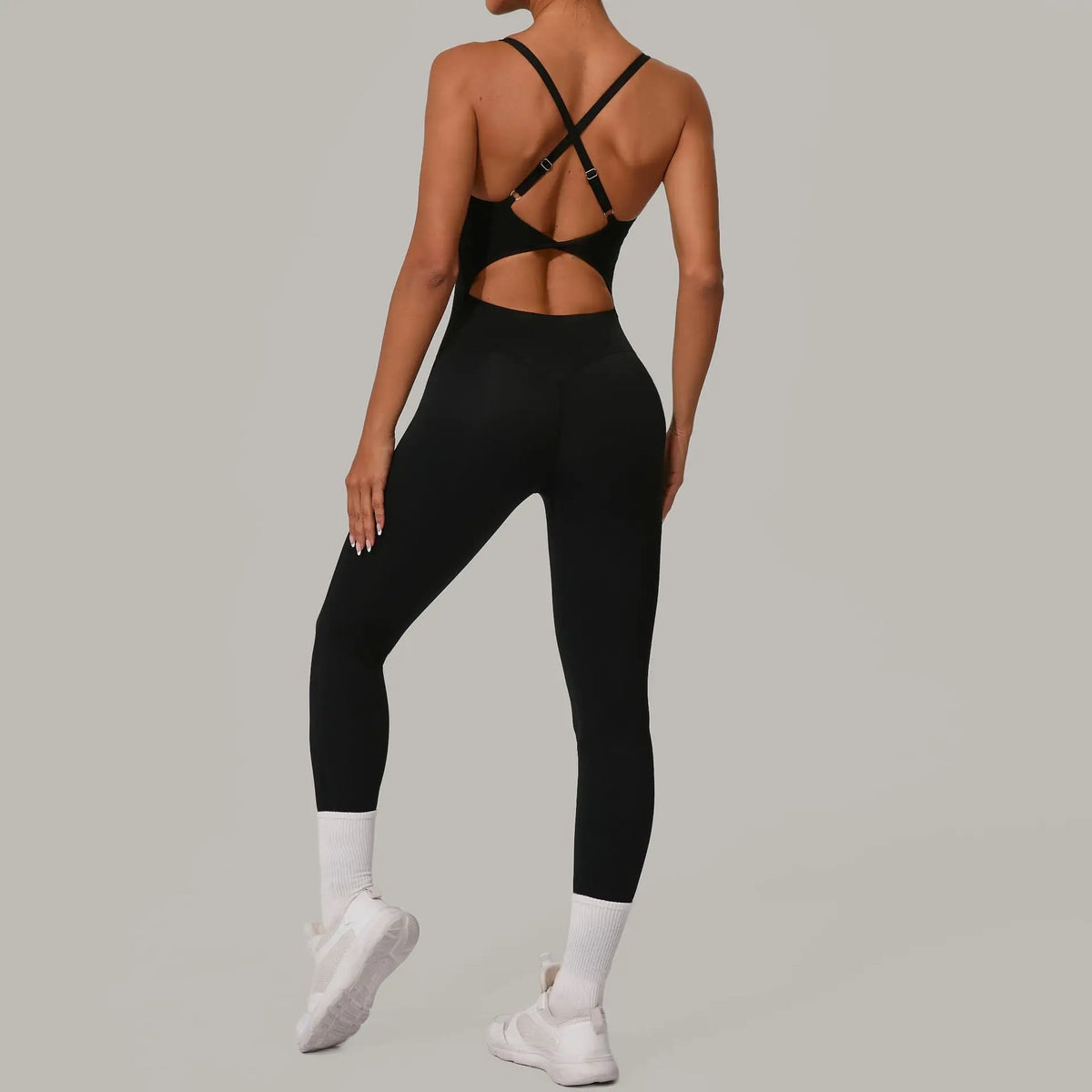 Pulse Women's Backless Yoga Jumpsuit