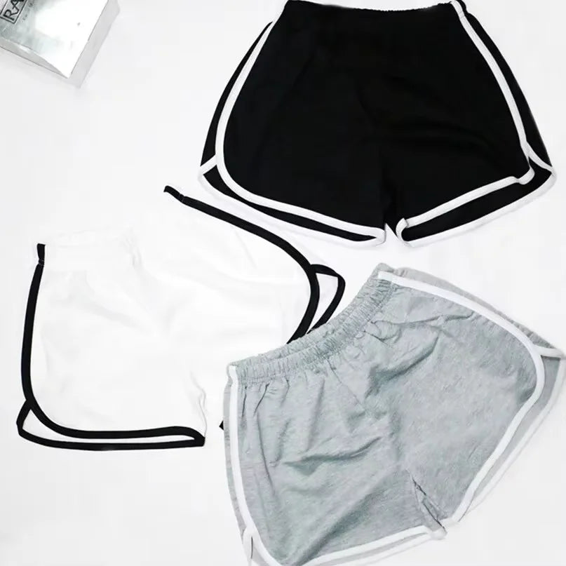 Elastic Shorts for Women, Loose Fitting, Quick Drying, Summer Thin Running, Fitness, Leisure, and anti External Wear. Instagram