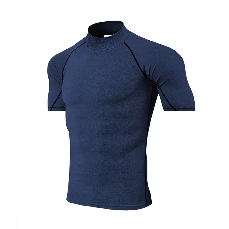 Compression Training Tee worn under layers