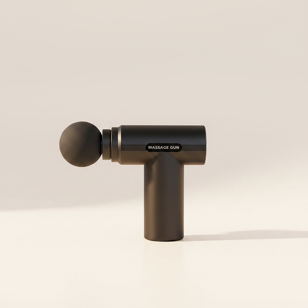 Pulse Mini Massage Gun, compact USB-rechargeable design